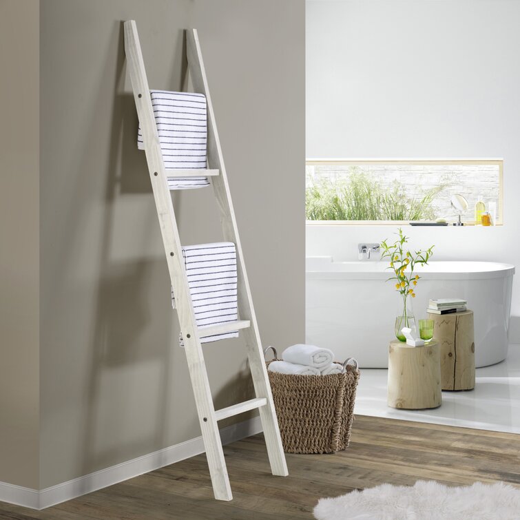 Gray blanket ladder hot sale